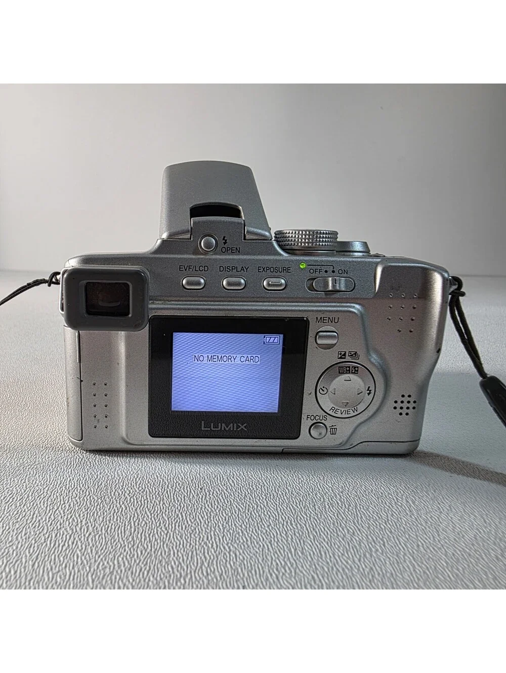 Panasonic LUMIX DMC-FZ3 3.0MP Digital Camera Silver Includes Battery